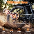 thumbnail image 2 of Soonaway F28 Electric Bike for Adults, 26" E-Mountain Bicycle, 750W, 20 mph, 48V10.4A Removable Battery, 55 mile, Class 2 UL2849, 2 of 10