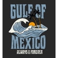 thumbnail image 2 of Gulf of Mexico Always & Forever Youth Black Long Sleee Hoodie-Large, 2 of 6