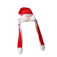thumbnail image 3 of Gorro navideño cómodo y novedoso con orejas móviles para saltar, ideal para disfraces y fiestas. Papá Noel, 3 of 9