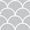 Light Gray-Scallops, variant on Noble Linens 4 Piece Pattern Microfiber Bed Sheets Set, Navy Scallops, California King