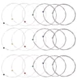 thumbnail image 1 of Electric Guitar Strings, Nickel Alloy Wound 18Pcs Acoustic Guitars String  for Guitarists RX15, 1 of 8