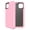 Light Pink, variant on Slim Heavy Duty Case for iPhone 15 Plus with Tempered Glass Screen Protector - Midnight Blue