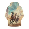thumbnail image 6 of DISNIMO Horse Hoodies for Boys Zip Up Hoodie Size 8-10 Kids Sweatshirts Hoodies Boys Child Hoodie Sweatshirt Boys Pink Hoodies Zipper for Boys Girls Animal Print Hoodie Jacket Teens Clothes, 6 of 7