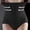 Black, variant on Naittoop Womens High Waisted Panties Waist Trainer Tummy Control Body Shaper Briefs Butt Lifter Slimming Seamless Shapewear