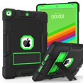thumbnail image 1 of Funda TIMISM para iPad de 9ª, 8ª y 7ª generación con soporte, color negro y verde, 1 of 8