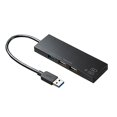 thumbnail image 1 of Sanwa Supply USB3.1+2.0 Combo Hub with Card Reader USB-3HC316BKN, 1 of 5