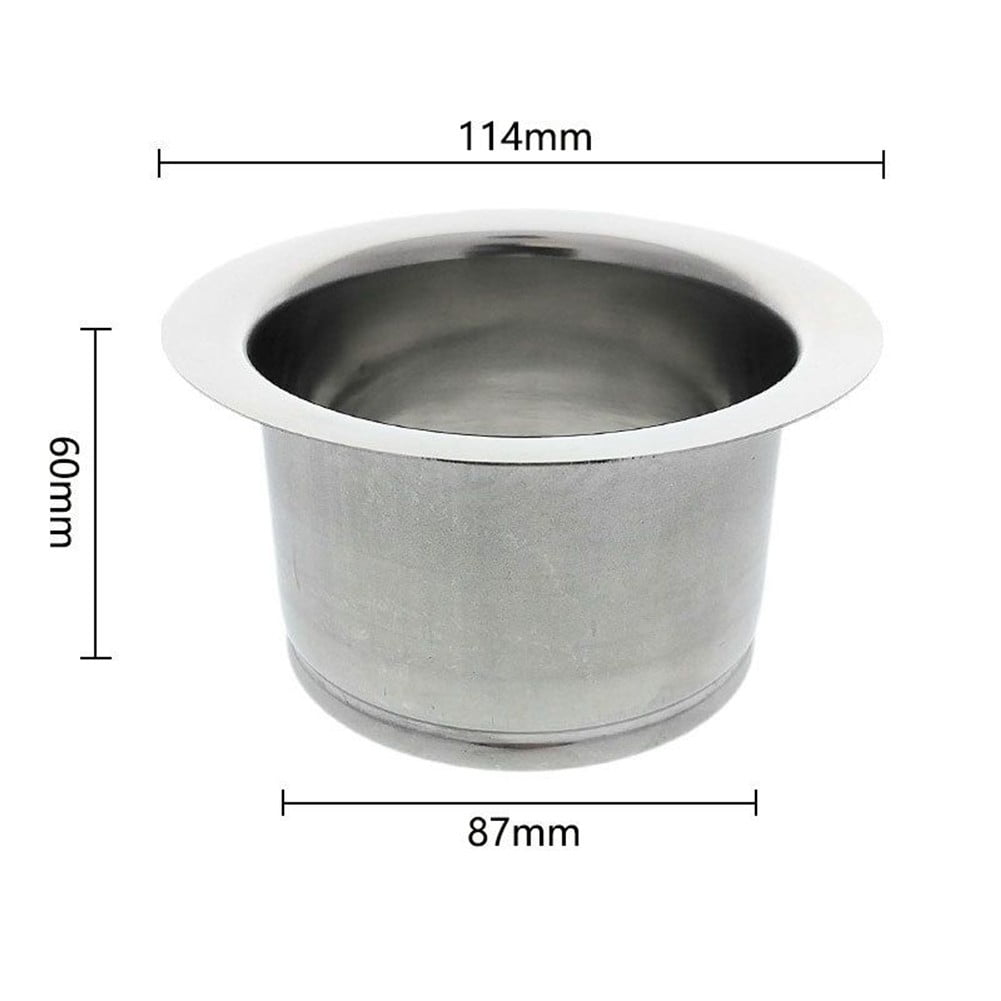Extended Sink Flange For 3-Bolt Garbage Disposals Standard Sink Drain Hole