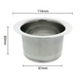 Extended Sink Flange For 3Bolt Garbage Disposals Standard Sink Drain