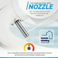 thumbnail image 4 of Ivyel GL-3 REM Smart Electric Bidet for Toilet Seat with Remote,For Round Toilets,Stainless Steel Self Cleaning Nozzle,Heated bidet Toilet Seat with Warm Water,Air Dryer,Intensive Wash, 4 of 8