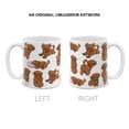 thumbnail image 2 of MUGBREW 11 Oz Ceramic Tea Cup Coffee Mug, Playful Posture Toy Poodle, 2 of 7