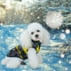 thumbnail image 5 of Ropa Impermeable Para Perros, Chaqueta De Invierno Para Mascotas Con Arnés, Chaleco Cálido A Prueba De Viento Para Perros Pequeños, Abrigo Para Cachorros, Ropa Para Mascotas Yuarrent PT002758-07, 5 of 6