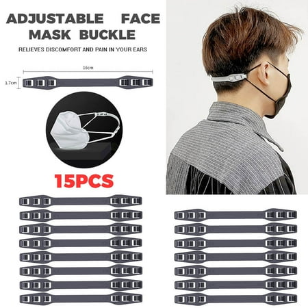 

SUWHWEA 15PCS Third Gear Anti-Slip Mask Ear Grips Extension Hook Cost Saving Great Gifts for Family