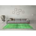 thumbnail image 3 of Ahgly Company Indoor Square Persian Emerald Green Traditional Area Rugs, 3' Square, 3 of 4