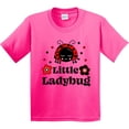 thumbnail image 3 of Inktastic Little Ladybug with Flowers Youth T-Shirt, 3 of 5