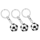 thumbnail image 3 of KAKOWELY 3 llaveros con diseño de pelota deportiva, mochila colgante, llavero decorativo con pelota deportiva., 3 of 5