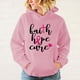 thumbnail image 2 of Sudadera con capucha y estampado de fe, esperanza y cura para el cáncer de mama, estilo informal para mujer, estilo Harajuku, manga larga, 2 of 5