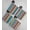Bright, variant on Colorful Stripes Pot Holders (Set of 2) by Penny's Needful Things (Green)