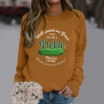thumbnail image 4 of Well Paint Me Green And Call Me A Pickle Because I'm Done Dillin’With You People Sweatshirts for Women Pullover Tops, 4 of 7