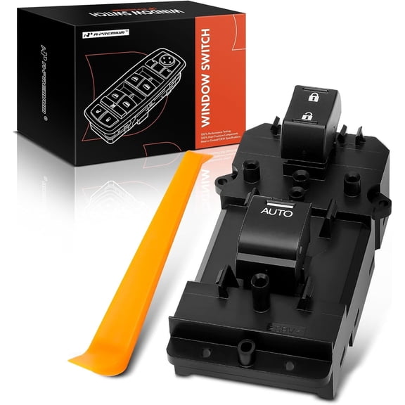 A-Premium Power Window Switch Compatible with Honda Accord 2014 2015 2016 2017, Front Right Passenger Side, Replace# 35760T2AA01