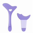thumbnail image 1 of Outil de Pochoir pour Eyeliner en Silicone, Guide de Maquillage Réutilisable pour Embouts d'Aile pour l'Application d'Eyeliner et de Rouge à Lèvres, 1 of 7