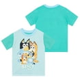 thumbnail image 6 of Bluey Boys Short Sleeve Pajamas Blue Sizes 2T-8, 6 of 7