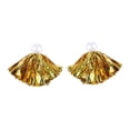 thumbnail image 5 of Raindrops  2 Pcs Cheerleading Flower Ball Party Favors Squad Pompoms Name Golden, 5 of 8