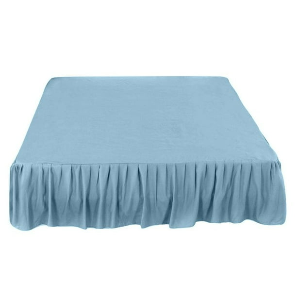 28 Inch Tailored Drop Ruffled Gathered, Dust Ruffles For Queen Size Beds