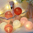 thumbnail image 6 of Joernso Balls LED Strings Lights Lamp Indoor Home Wedding Birthday Party Bedroom Decor, 6 of 8