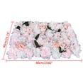 thumbnail image 2 of 6Pcs Silk Artificial Flower Wall Panel Wedding Backdrops Mat DIY Party Decor Artificial Silk Flower Wall Panel Flower Wall Romantic Wedding Decor Tool Artificial Flower Wall Silk Fake Rose Backdrop, 2 of 3