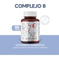 thumbnail image 2 of Complejo B con 60 Capsulas, Vitamina B1, B2, B3, B5, B6, B12, Acido Fólico, Biotina, Te Verde y Calcio. LIFEED5 Multivitamínico para Mujer y Hombre, 2 of 7
