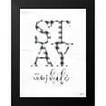 thumbnail image 2 of Imperfect Dust 19x24 Black Modern Framed Museum Art Print Titled - Stay Awhile, 2 of 5