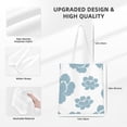 thumbnail image 4 of ZNDUO Canvas Tote Bag, Abstract Floral Patterns Pattern Reusable Grocery Bags for Shopping, Gym, School, Beach, 4 of 8