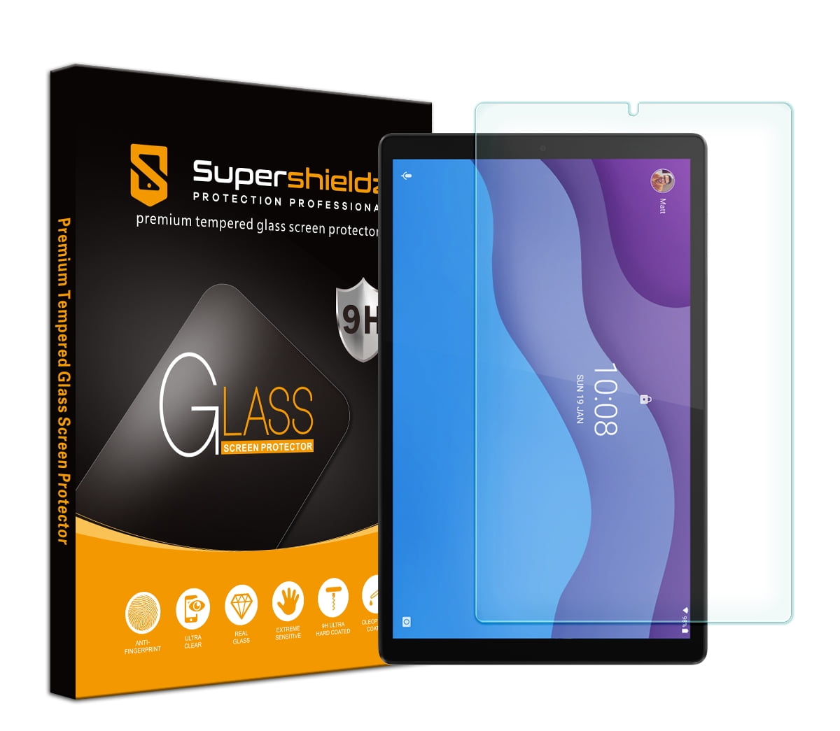 3X Supershieldz Clear Screen Protector for Lenovo Smart Tab P10 10.1 