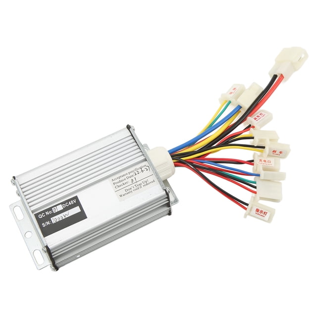 Electric Bike Controller,48V 1000W Controller with Electric Scooter Controller W Brush Controller Convenient Use