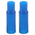 thumbnail image 1 of Motorcycle Brake Line Silicone Oil Pipe End Cover Blue 2Pcs 1.65X0.39X0.39In, 1 of 8