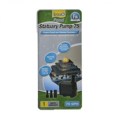 - Tetra Pond Statuary Pond Pump 75 GPH - Pack of 2