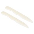 thumbnail image 1 of Unique Bargains Outil de Pliage de Papier, 2 Pcs Outil de Pliage de Forme Arc, Blanc-3, 1 of 7