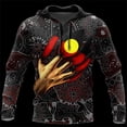 thumbnail image 4 of Sudadera con capucha estampada con bandera aborigen en el interior de arte aborigen Nueva sudadera con capucha y sudaderas para hombres y mujeres Sudadera con capucha de moda, 4 of 4