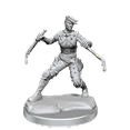 thumbnail image 4 of WizKids WZK75038 Female Dungeons & Dragons Frameworks Wave 1 Human Rogue Miniatures, 4 of 6