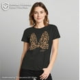 thumbnail image 2 of Disney Women's Minnie Mouse Cheetah Print Bow Graphic Tee,, 2 of 9