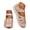 Beige, variant on Women Closed Toe Fisherman Sandals Adjustable Hollow Platform Gladiator Beach Walking Shoes