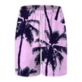 thumbnail image 4 of Gibobby Men's Swim Trunks Long Bathing Suits with Mesh Lining and Pockets Quick Dry Beach Board Shorts(XXL,Purple), 4 of 5
