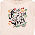thumbnail image 3 of Inktastic Jesus is the Reason for the Season Christmas Bells and Stars Toddler Hoodie, 3 of 4