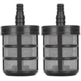 thumbnail image 1 of 2pcs Garden Hose Filter, Water Pump Strainer Filter Stainless Steel Double Layer Encryption Strainer For Sprayers, 1 of 5
