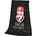 thumbnail image 3 of McGill University Blanket Large Luxury Fleece Soft Anti-Static Anti-Pilling Flannel Bed Blanket, 3 of 6