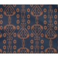 thumbnail image 4 of oneOone Tissu en Coton Flex Rayé & Tourbillon Tissu Ikat Imprimé au Mètre 40 Pouces de Large, 4 of 4