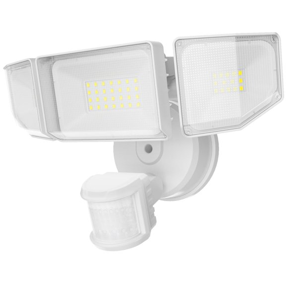 Luces LED de seguridad Abovizo 85W con sensor de movimiento para exteriores