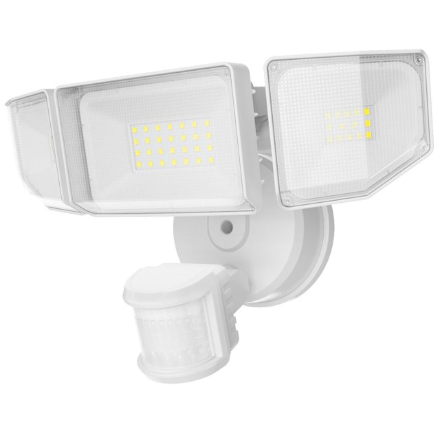 Luces LED de seguridad Abovizo 85W con sensor de movimiento para exteriores