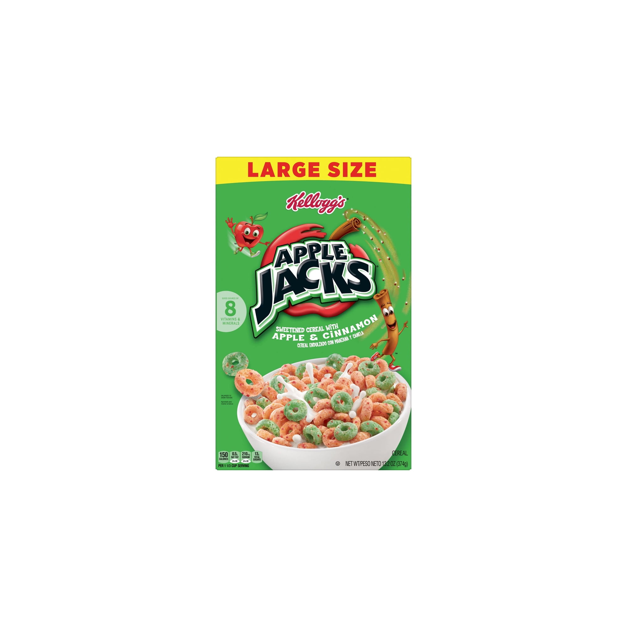 Kellogg's Apple Jacks Cold Breakfast Cereal (Pack of 5)