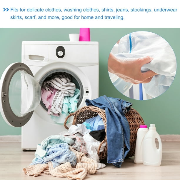 Mesh Laundry Bag, Drawstring Washing Machine Laundry Bag Underwear